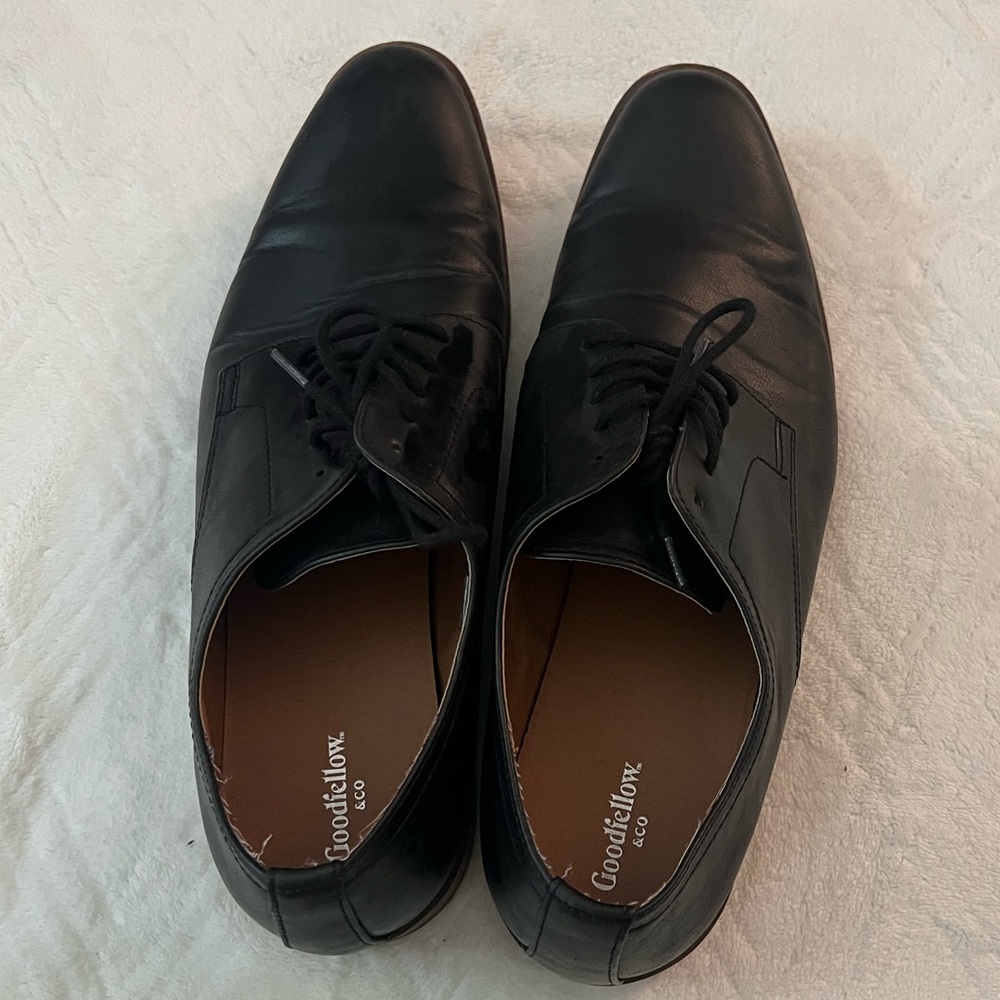 Men’s Goodfellow Black Dress Shoes - Size 10.5